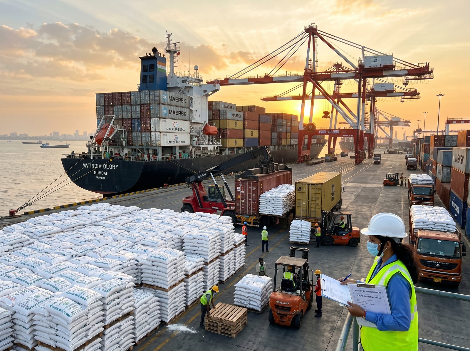 International sugar export terminal